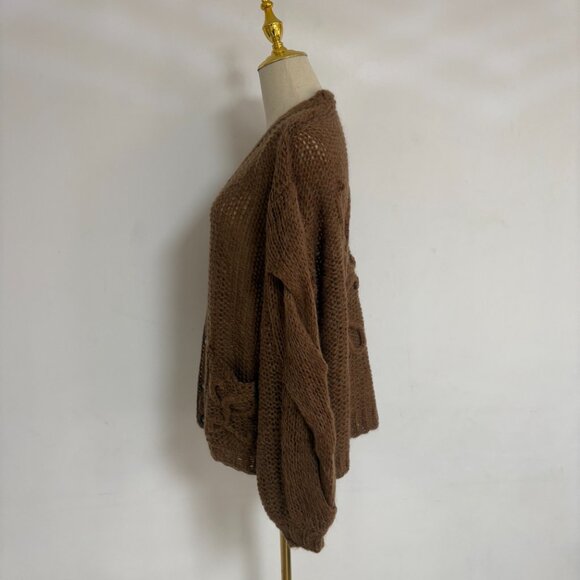 Loewe Anagram mohair and wool-blend cardigan - Picture 9 of 14